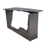 Chorus Sectional Round Storage Wedge Table