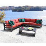 Aura Sectional Slipper Chair