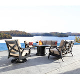 Outdoor Fire Pit : Venice 42'' Fire Pit