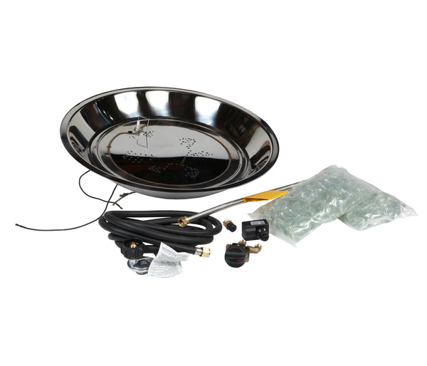 Outdoor Fire Pit : Round Burner