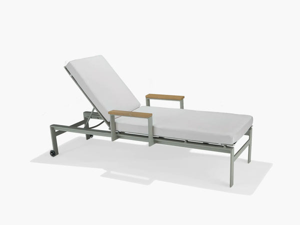 Vibe Modular Chaise Lounge with Wheels - M32009