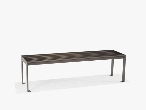 Meza 18" x 65" Side Bench (Surface Mount)