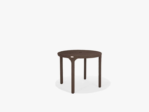 Em 36" Round Café Dining Table with umbrella hole - M8536-RST