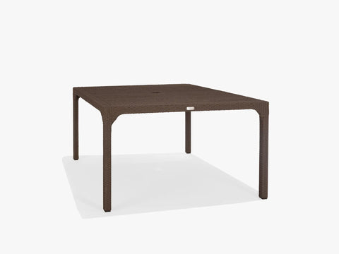 Em 48" Square Dining Table with umbrella hole - M8548-SST