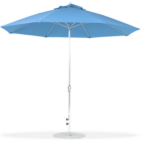 854FMC - Monterrey 9ft Octagon Market Aluminum Umbrella with Crank Lift No Tilt