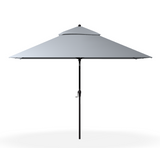 Monterrey 8x10 Rectangular Market Aluminum Umbrella With Crank Lift Auto Tilt - 876FMA-R