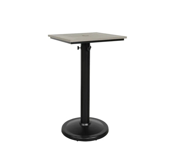 Skye 24" Square Pedestal Bar Table
