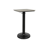 Skye 24"x 30" Pedestal Bar Table