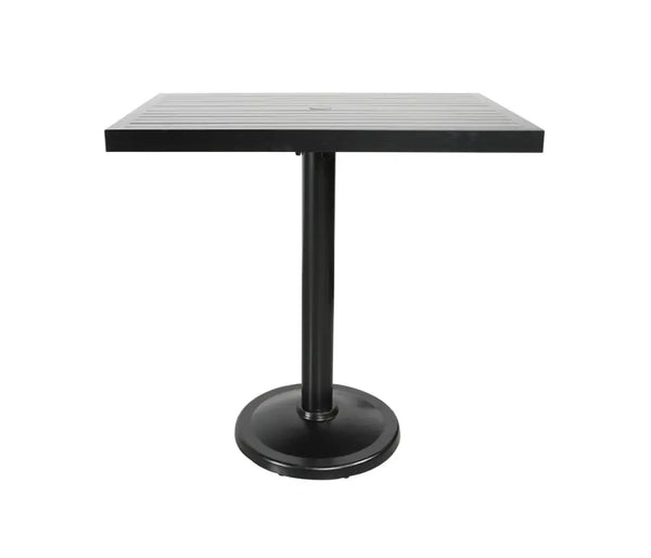 Monaco 48″x31″ Rectangular Pedestal Bar Table