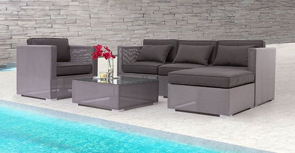 Clear Water Bay Sectional Set (6 PC) by Zuo Vive