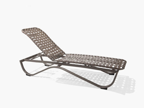 Scandia Crossweave Stacking Chaise Lounge